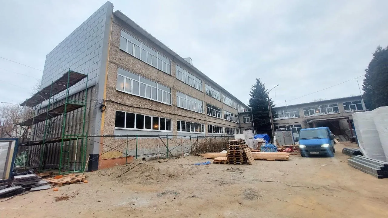 Отделочные работы стартовали в «Москворецкой гимназии» Воскресенска