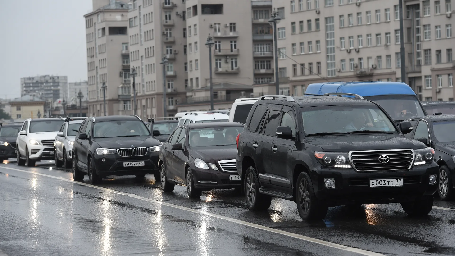 Пробки в Москве