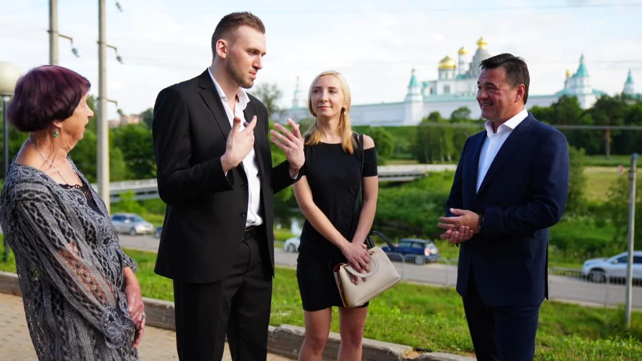 Андрей Воробьев пообщался с победителем Международного конкурса имени П. И. Чайковского