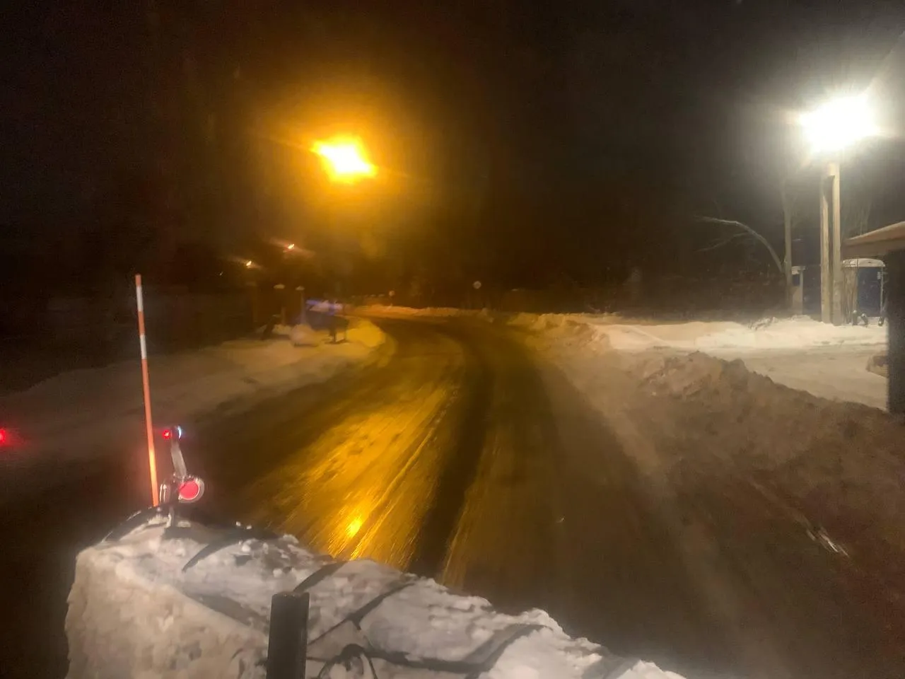 Очищенное шоссе. Фото: МТДИ