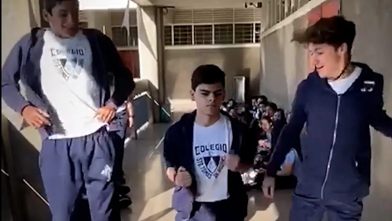 Стоп-кадр видео из соцсетей