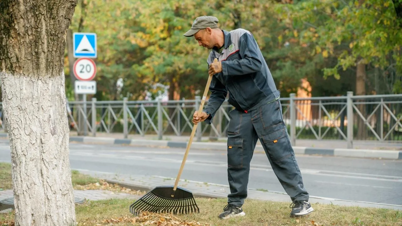Уборка территорий в Подольске: 80 единиц техники и 198 сотрудников на посту