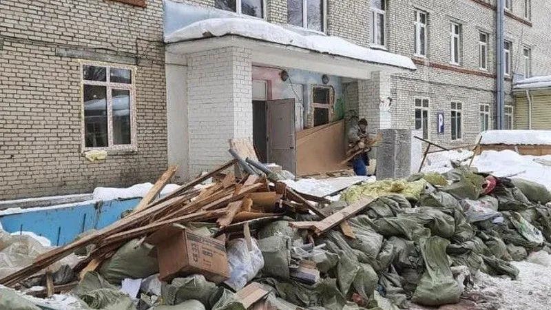 Ремонт в акушерском отделении больницы продолжается в Дубне