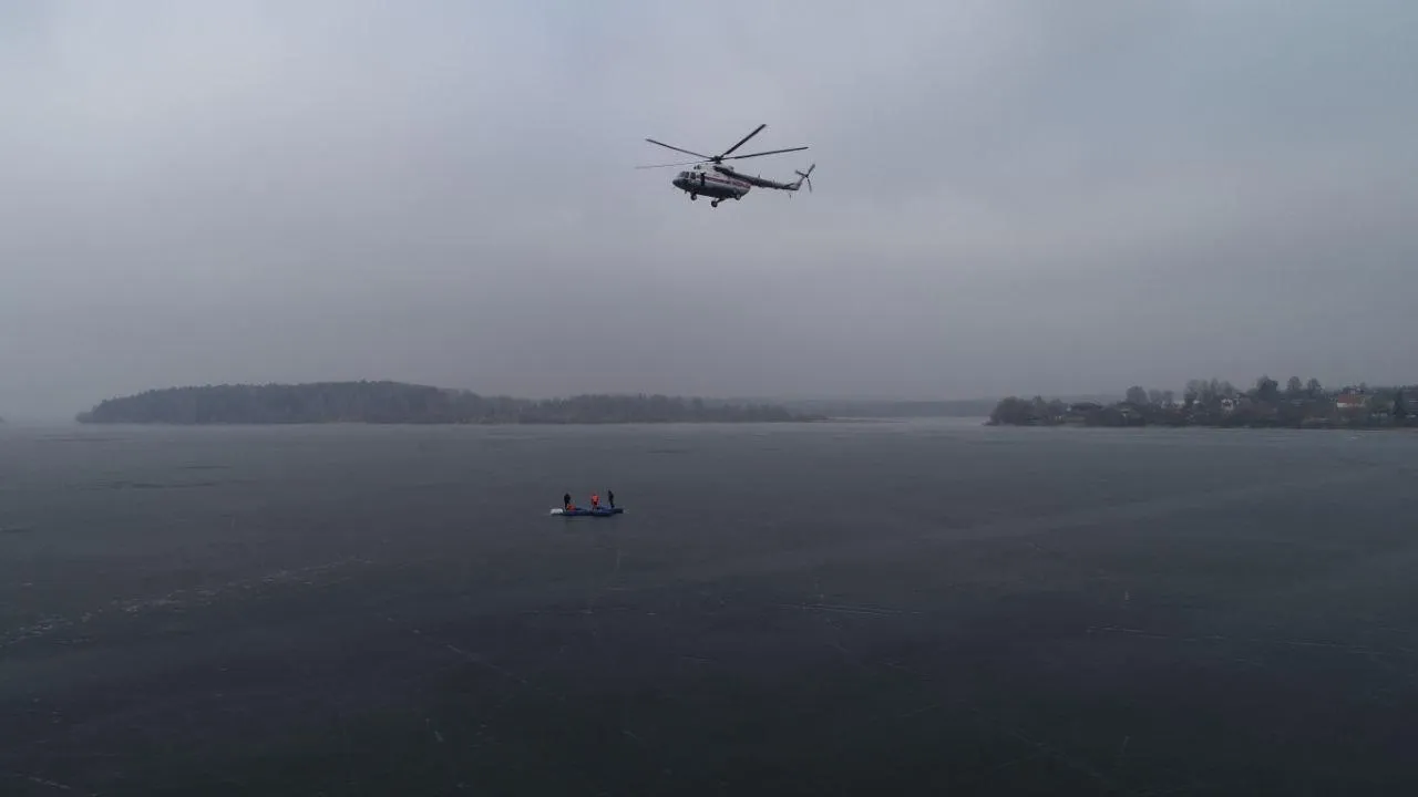 В Подмосковье провели учения по ликвидации последствий весеннего половодья