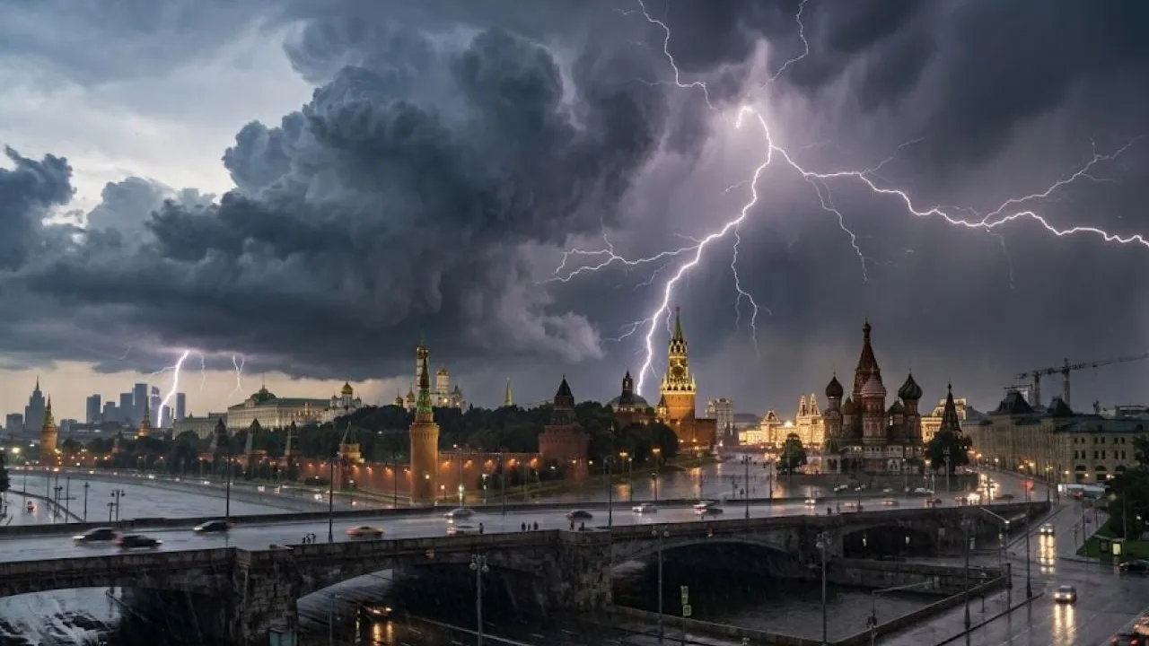 «Не прячьтесь под деревьями»: москвичей предупредили о смертельной опасности из-за грозы и града