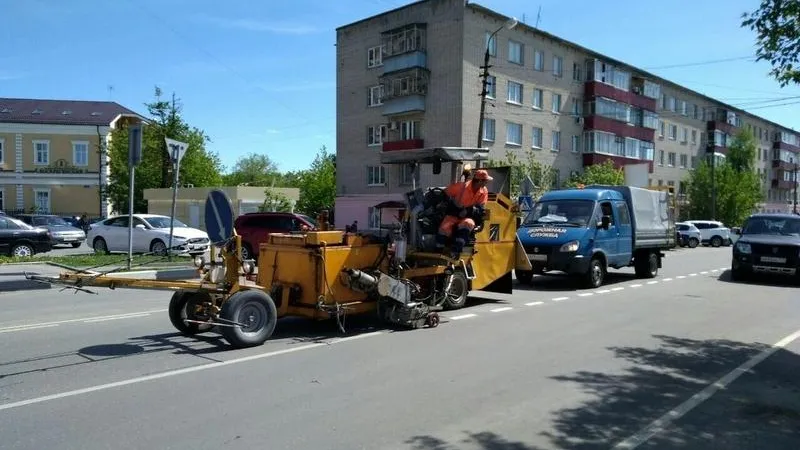 Более 11,5 тыс км дорожной разметки обновят в Подмосковье