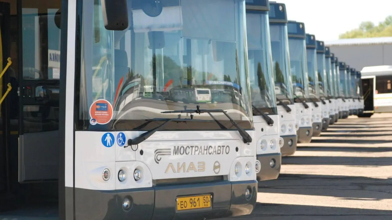 Почти двести автобусов предоставили в Подмосковье для организации компенсационных маршрутов по заказу ЦППК
