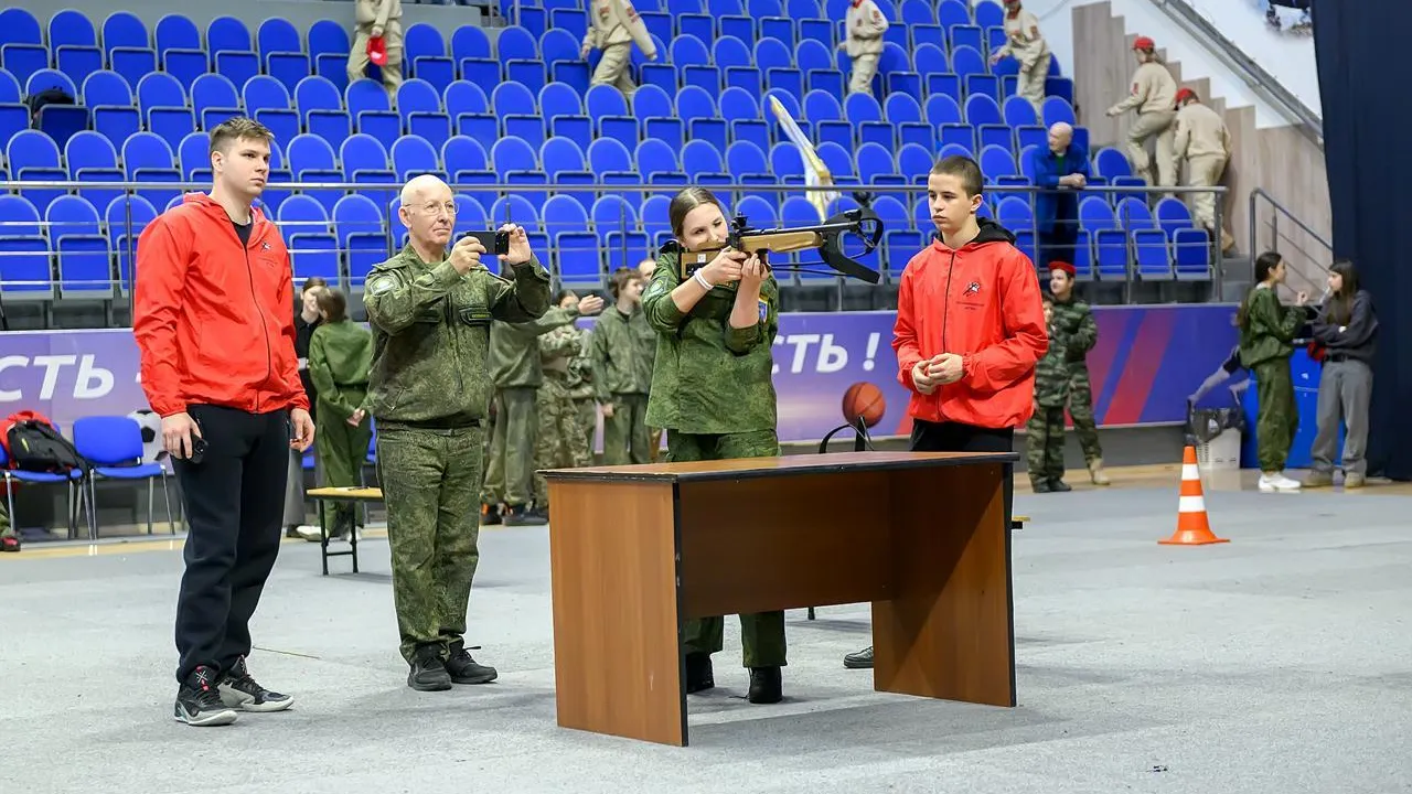 В Подольске провели I Кубок Юнармии по огневой подготовке