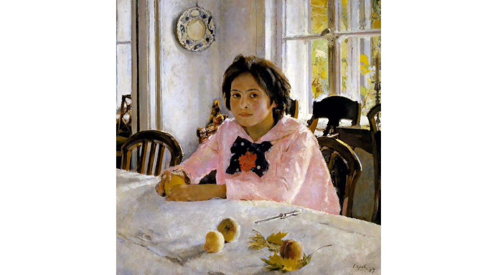 Валентин Серов «Девочка с персиками»