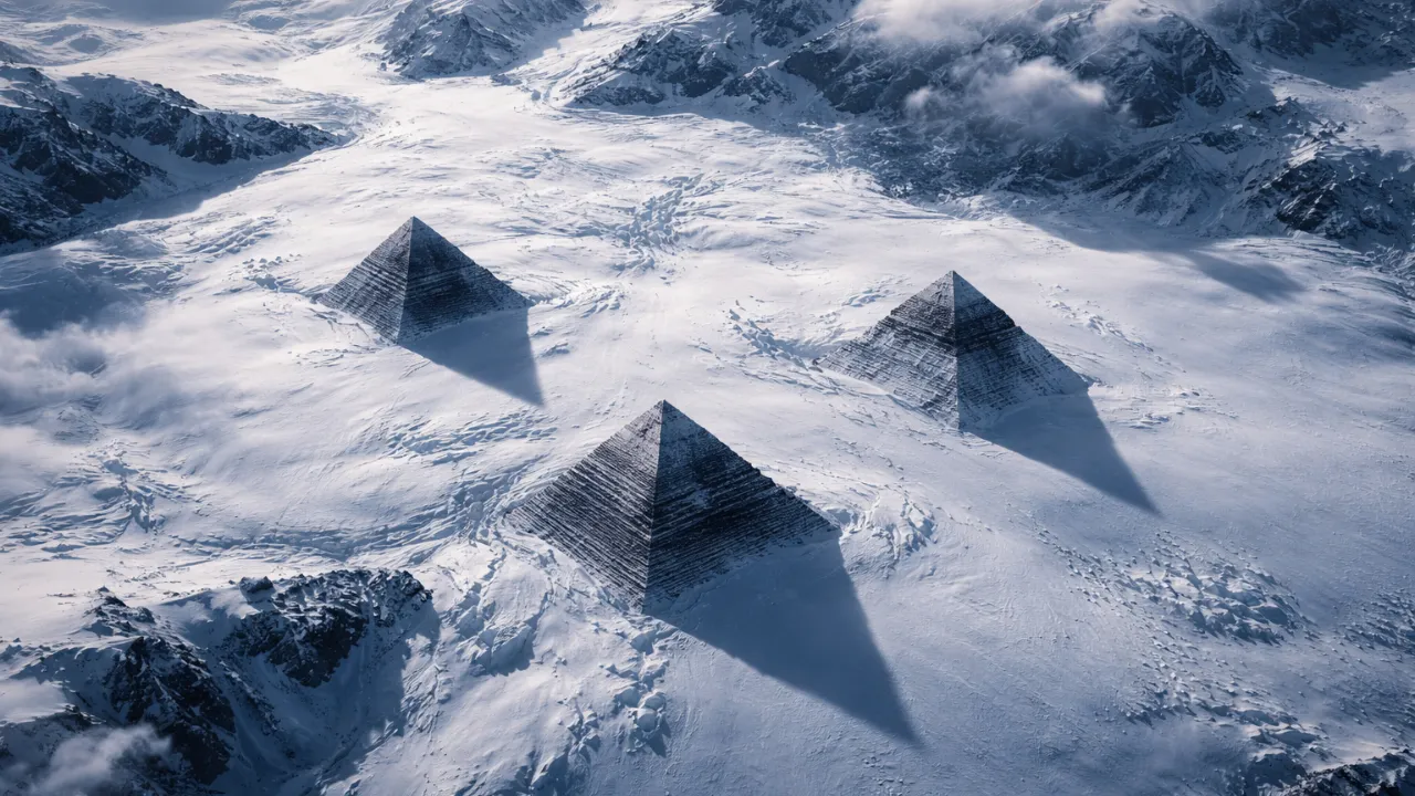 Пирамиды в Антарктиде: загадочные структуры породили теории о древней цивилизации