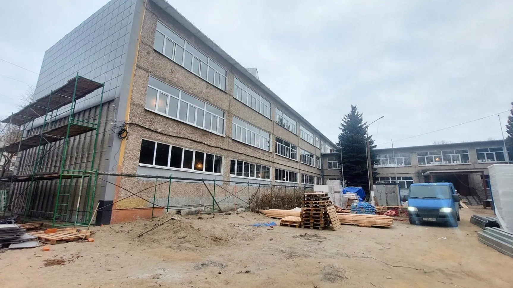 В Воскресенске к новому учебному году откроют обновленную «Москворецкую гимназию»