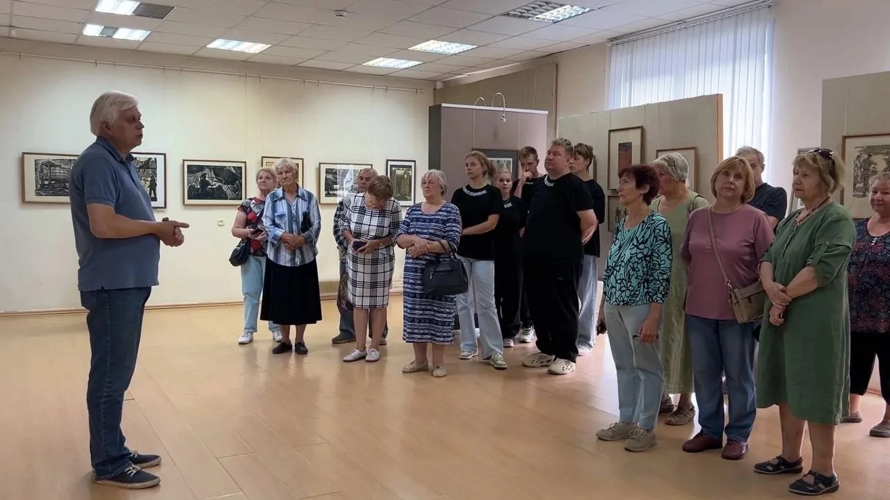 В Г.о. Пушкинский открылась выставка художника В.И. Андрушкевича