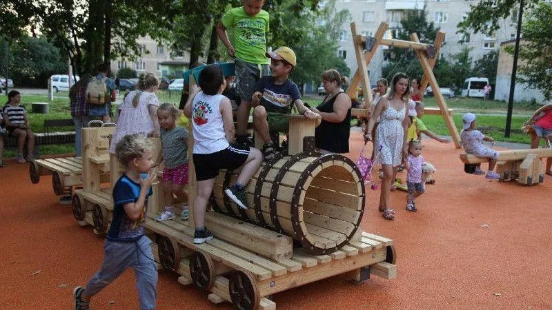 В Сергиевом Посаде открыли сквер «У теннисных кортов»