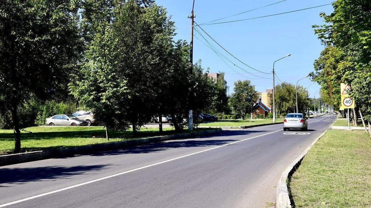 Пятьдесят две дороги отремонтировали в Подмосковье по нацпроекту