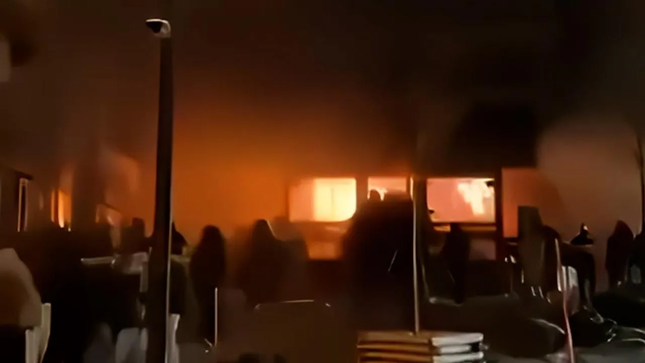 Стоп-кадр видео из соцсетей