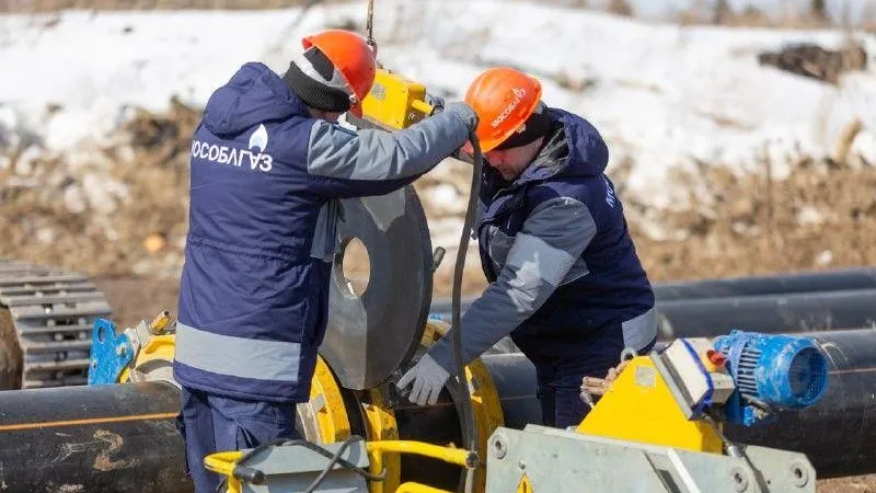 Порядка 14 километров газопровода построили в Подмосковье с начала года