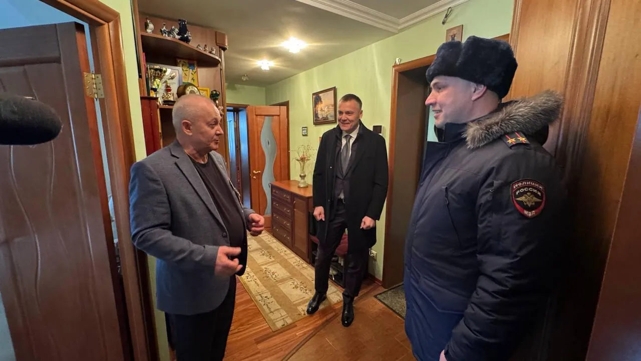 В Красногорске поздравили ветеранов МВД с 23 Февраля