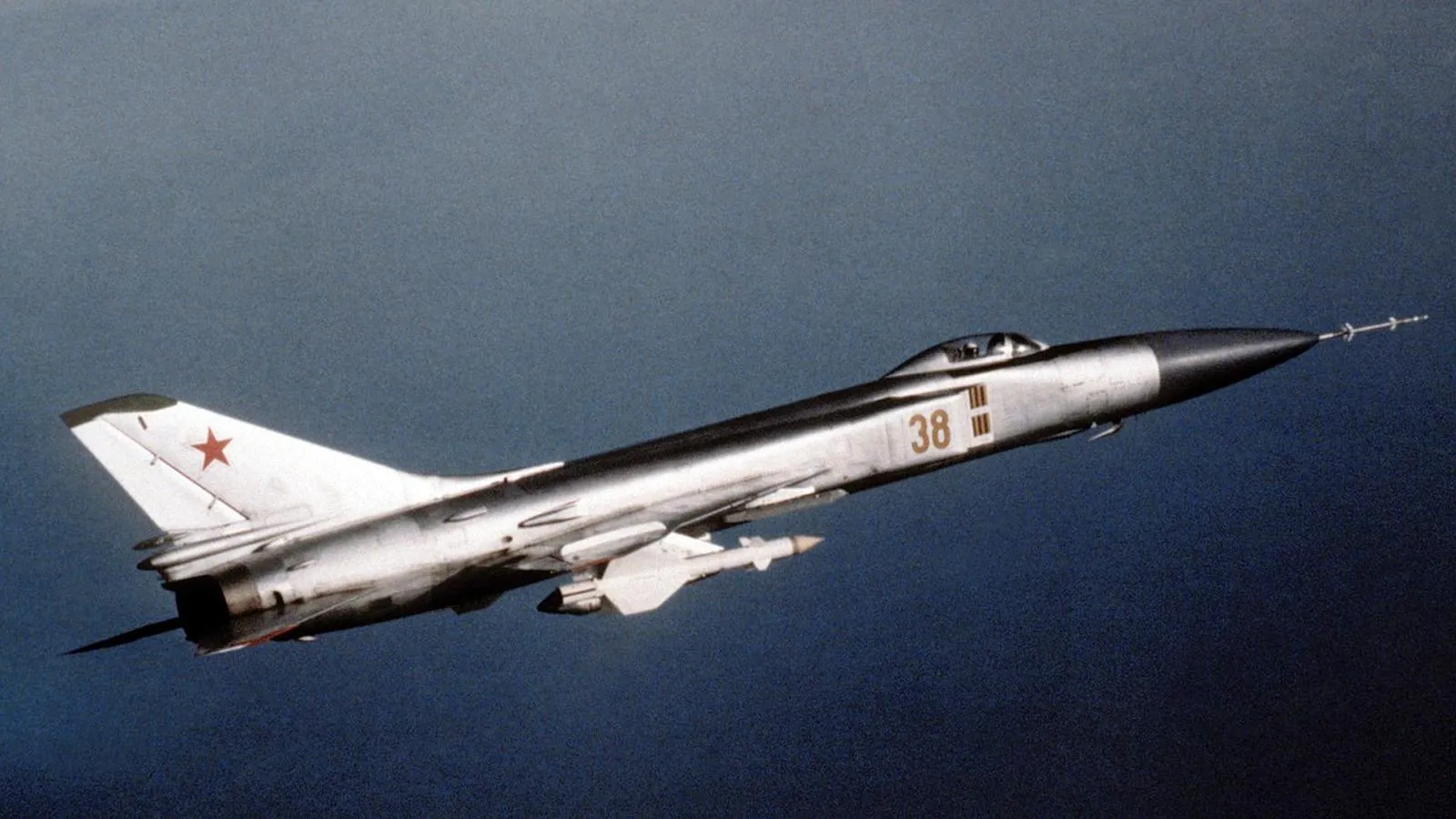Су-15TM Войск ПВО СССР в полете