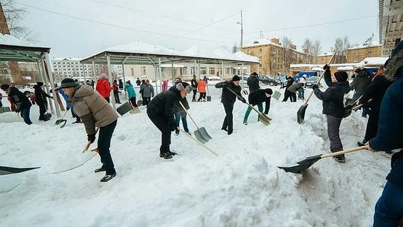 В Уфе местные власти решили устроить «снежный субботник»