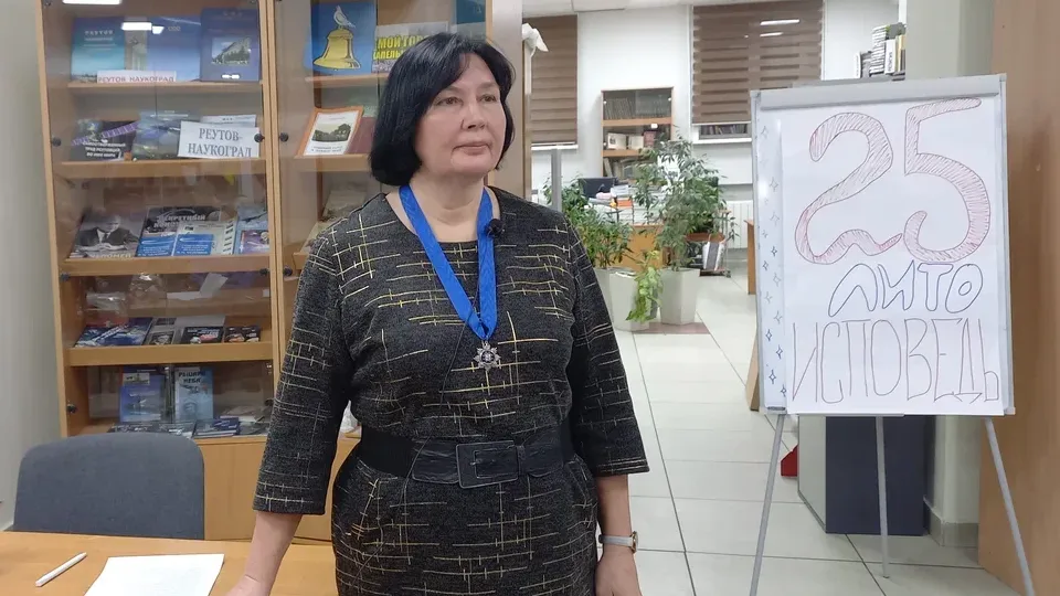 Член Российского союза писателей Жанна Варнавская. Фото: REGIONS/Владимир Острогожский