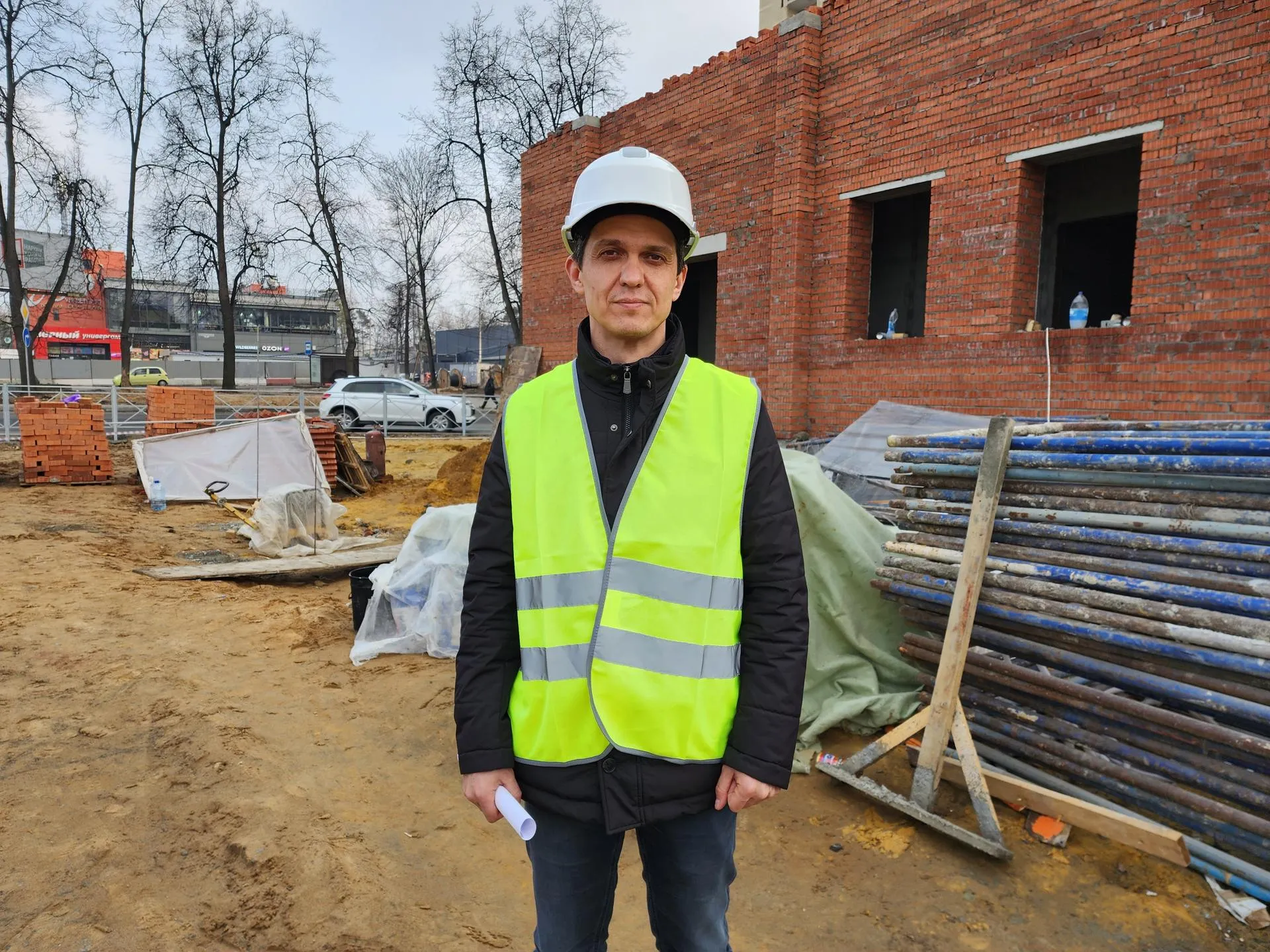 Руководитель проекта филиала АО «Дороги и мосты» — Мостоотряд-114 Виктор Горбенко. Фото: Ирина Моисеева