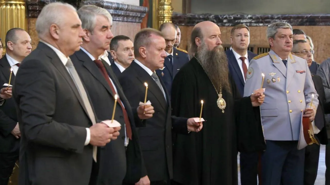 Память погибших сотрудников УИС почтили в Николо-Угрешском монастыре