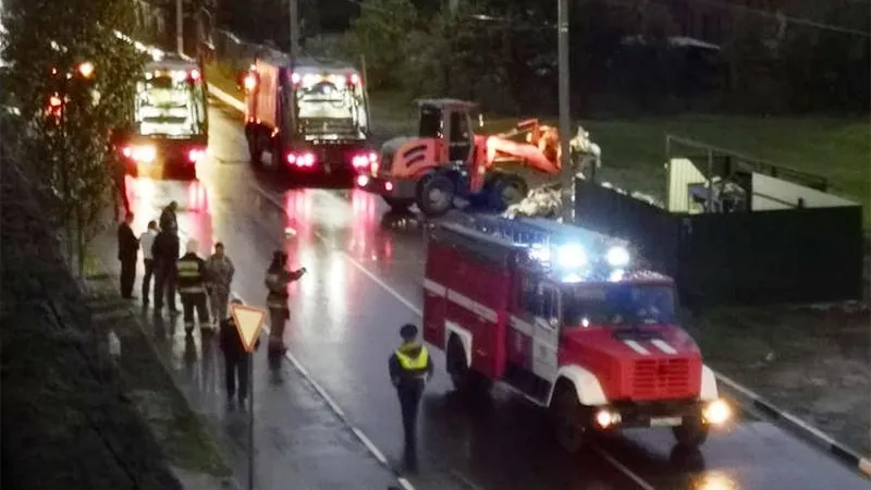В Электрогорске обнаружили химикаты в мусорном контейнере