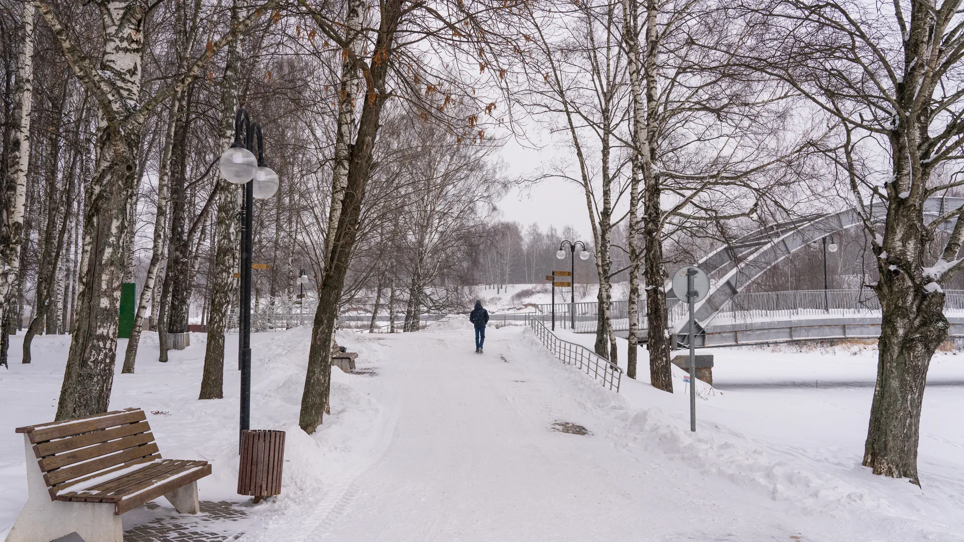 Зимний парк культуры и отдыха "Сестрорецкий" в Клину