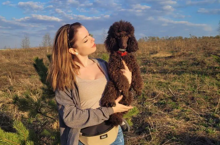 Домашний питомец Кристины Карчагиной/источник: Минжилполитики МО