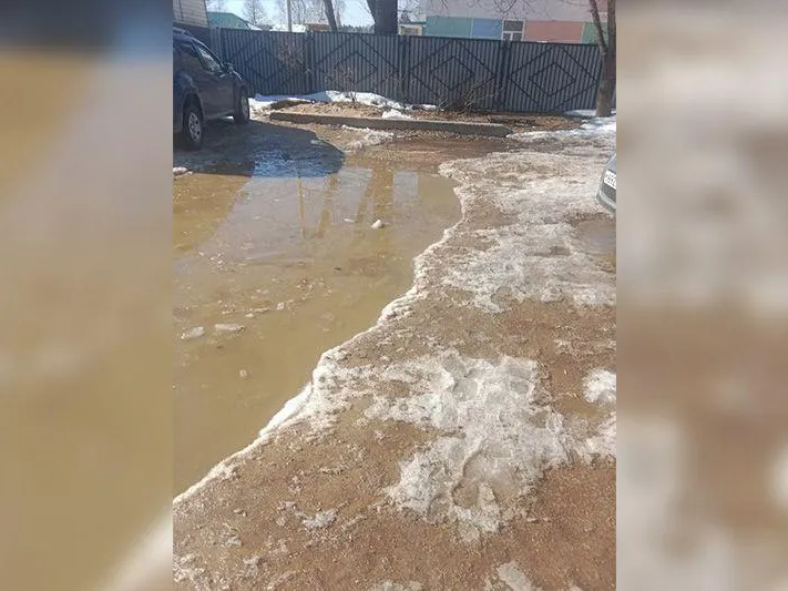 «Образовалась река»: в Сергиевом Посаде жители жалуются на работу коммунальщиков