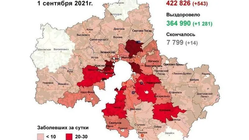 Коронавирус.Мособлштаб
