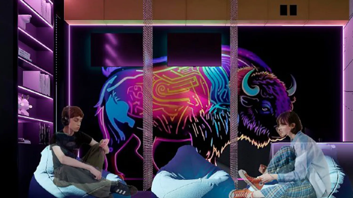 Дизайн-проект библиотеки Зарайска. Фото: пресс-служба Губернатора Московской области