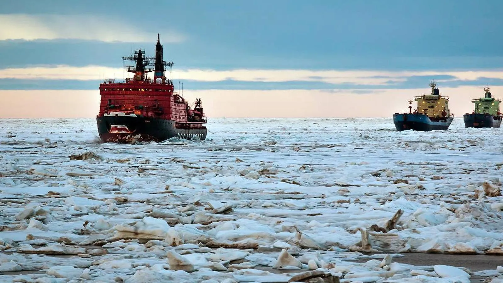Ледоколы на Северном морском пути, 2020 год. Rosatom