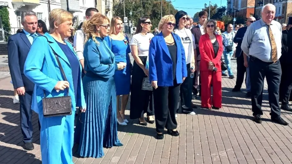 Делегация из Полоцка и Новополоцка на Дне города в Электростали. Фото: REGIONS/Олег Книжник