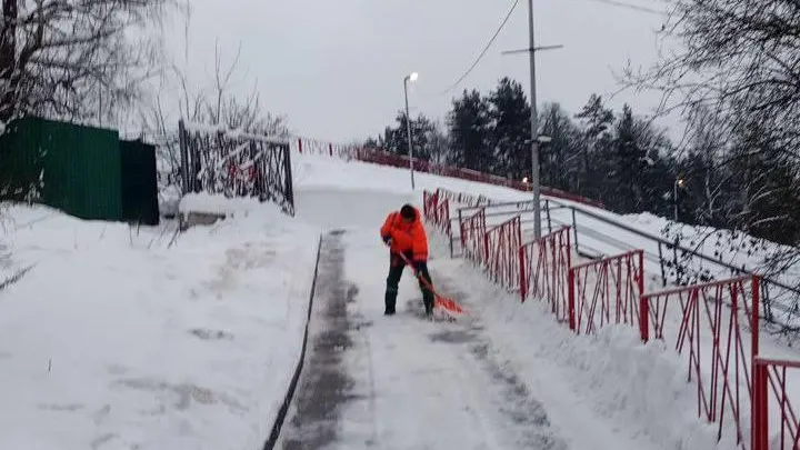 В Химках от снега расчистят парки и скверы
