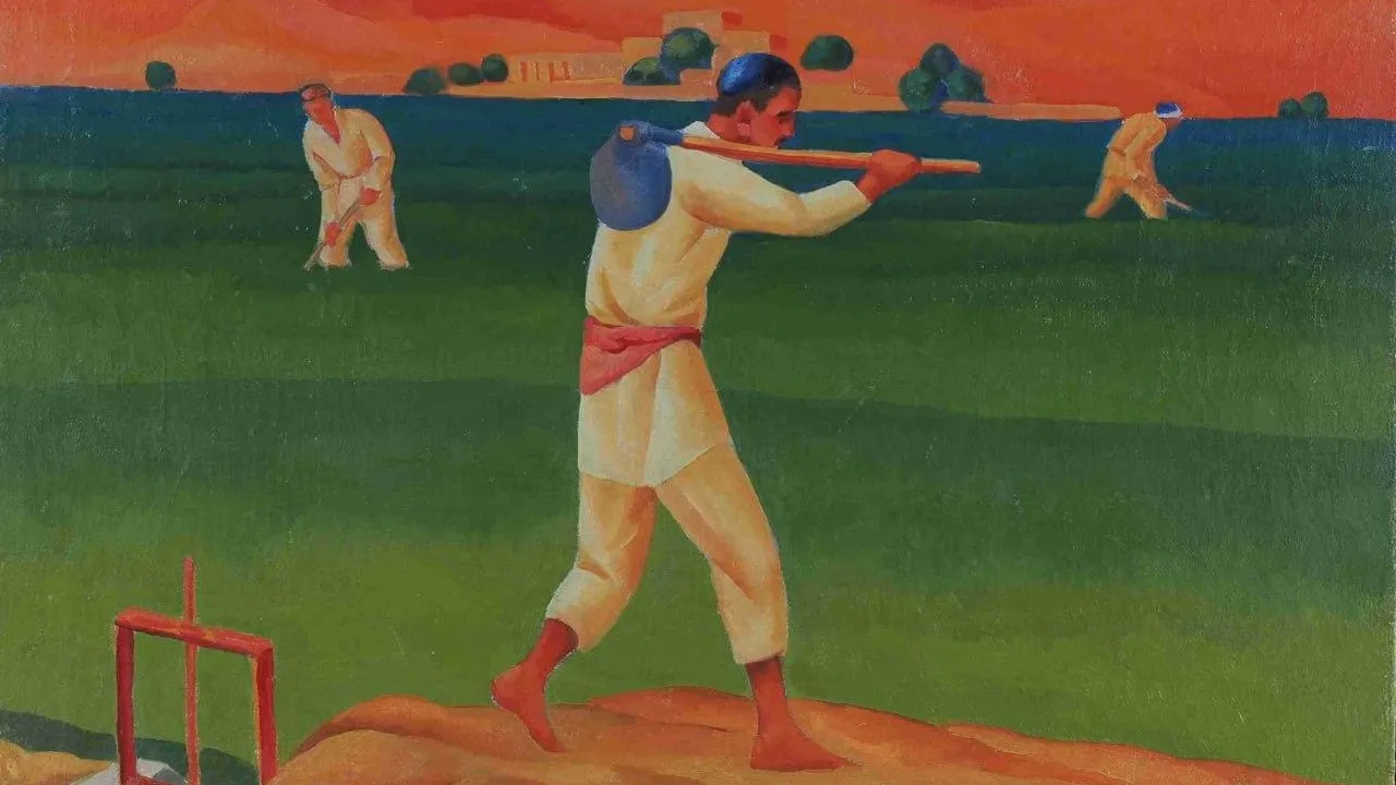 Николай Карахан. Поливальщики. 1930