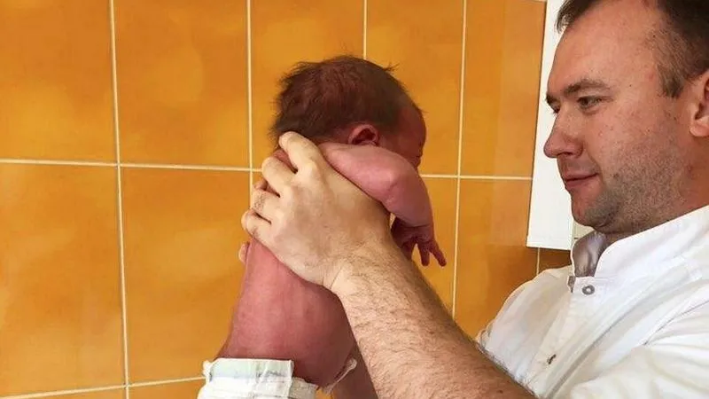 Богатырь весом 5,4 килограмма родился в Балашихе