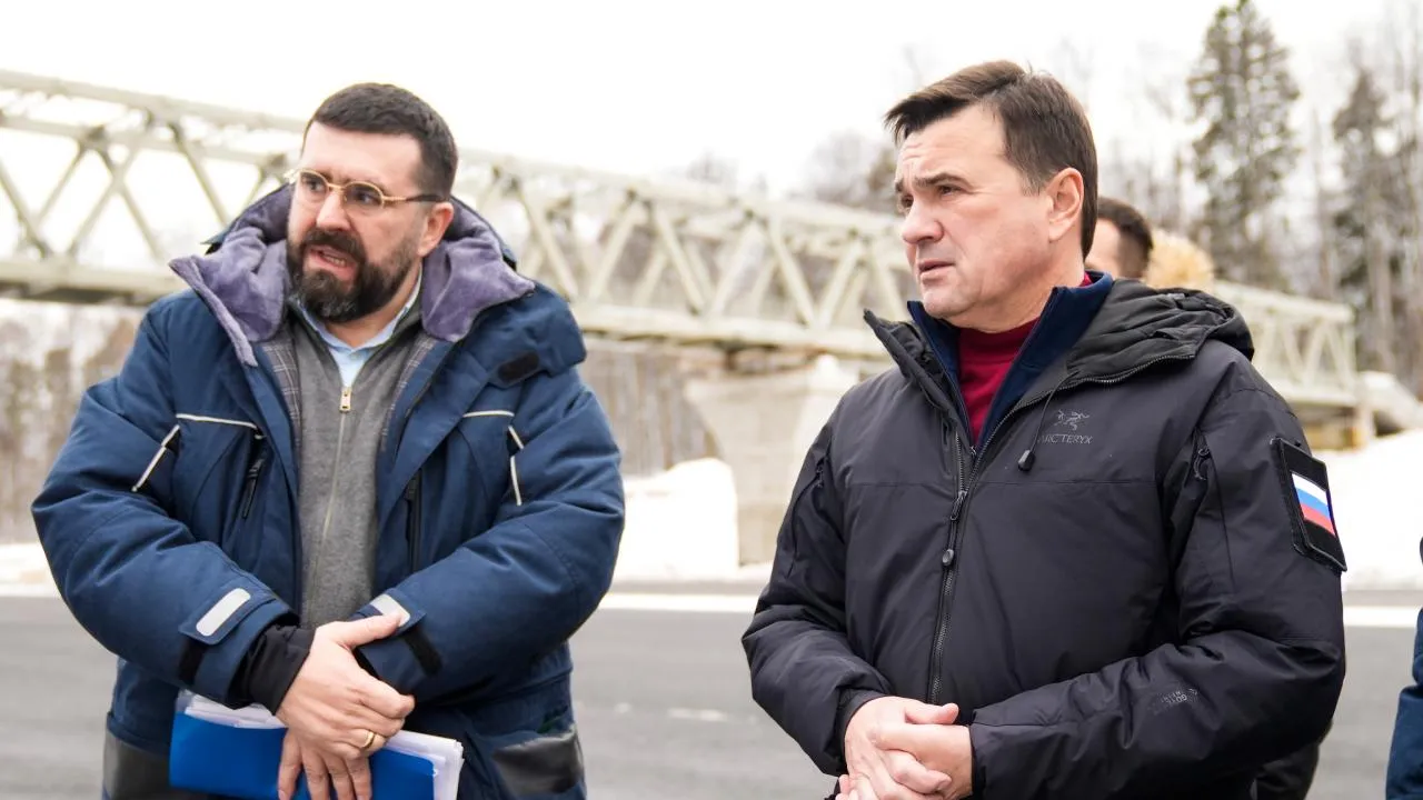 Андрей Воробьев проверил ход строительства Южно-Лыткаринской дороги