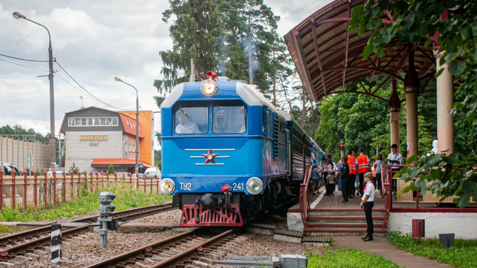 Фото: Московская детская железная дорога