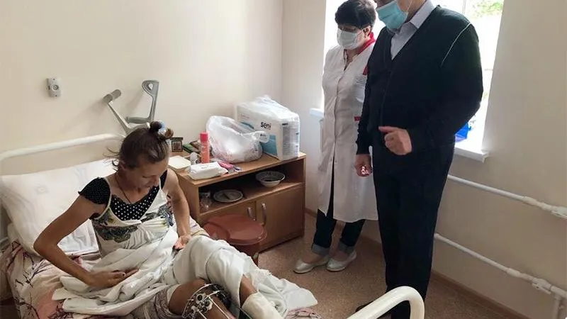 Подмосковная общественность помогает девушке, которая чуть не осталась без ноги 