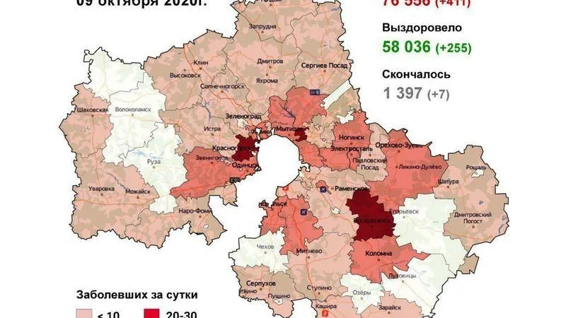 Коронавирус.Мособлштаб