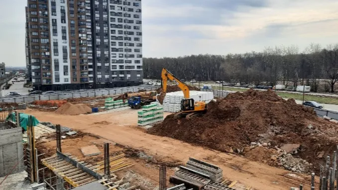 Строительство школы в Битце. Фото: сайт администрации Ленинского