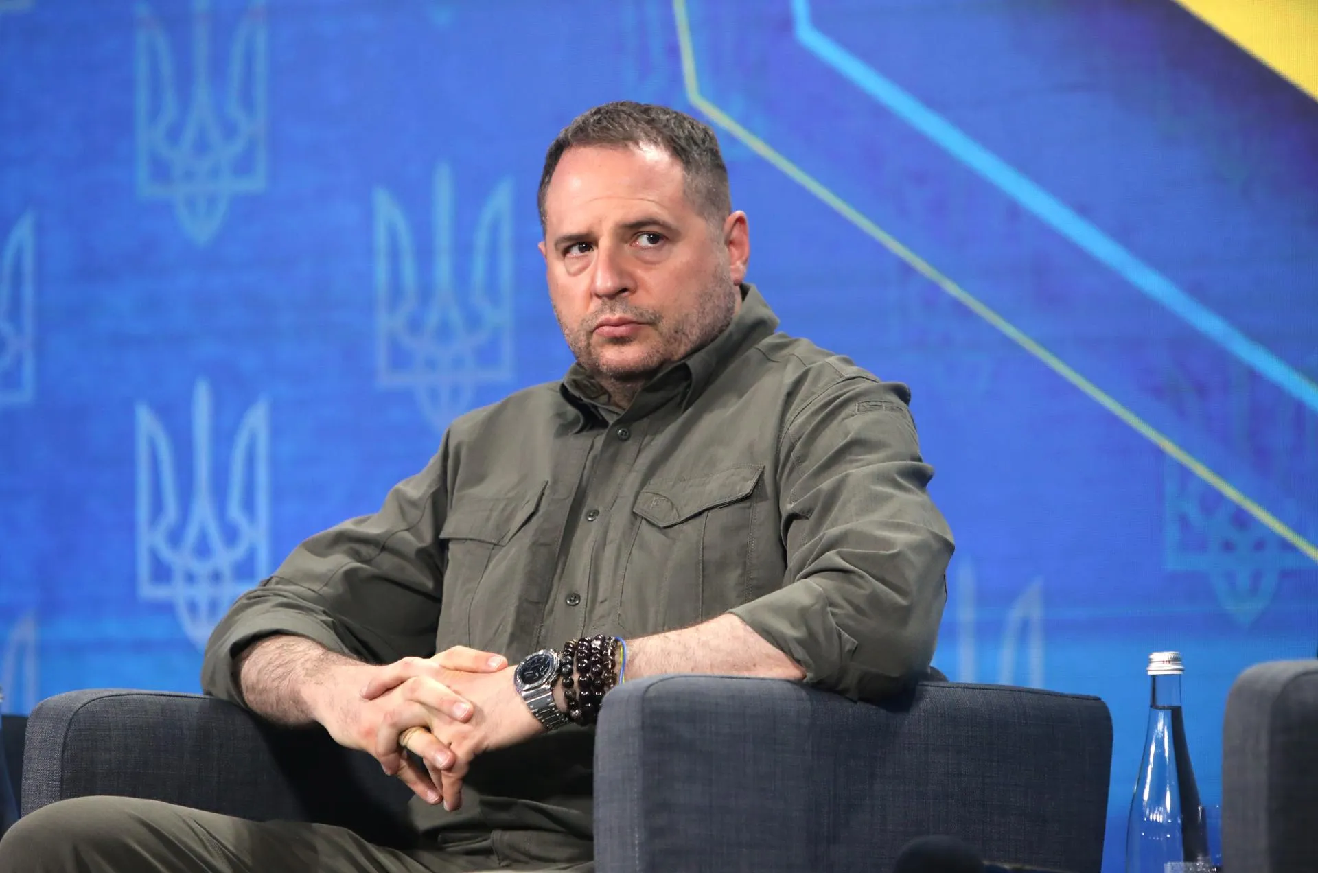 Глава офиса Владимира Зеленского Андрей Ермак. Oleksandr Klymenko/Keystone Press Agency