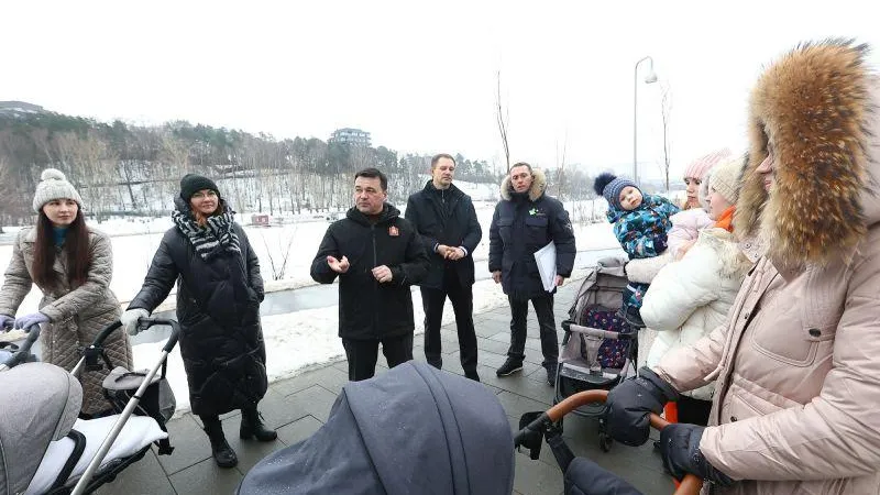 Губернатор Подмосковья рассказал о новом этапе благоустройства набережной Москвы-реки в Красногорске
