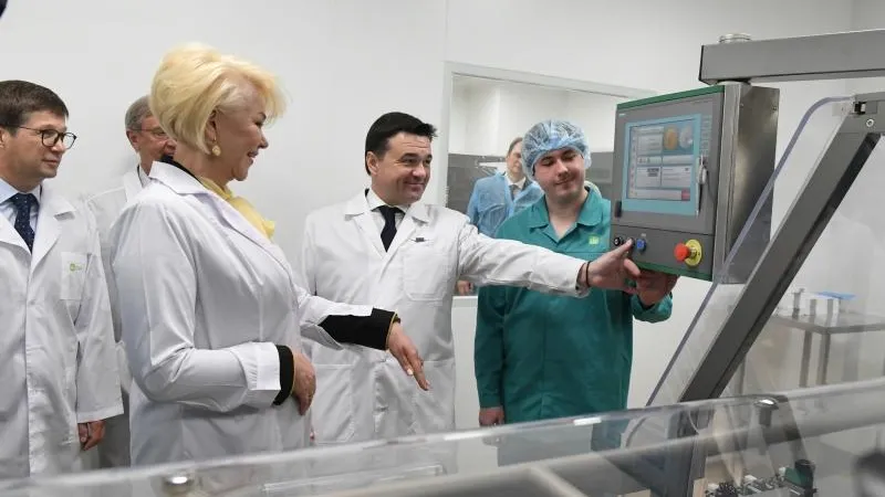 В числе самых крупных в Европе. Губернатор открыл новый фармацевтический комплекс в Оболенске