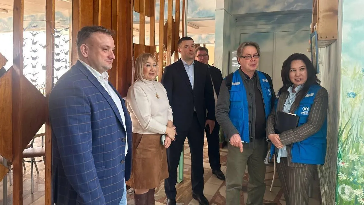 Ирина Фаевская посетила пункт временного размещения в Подольске