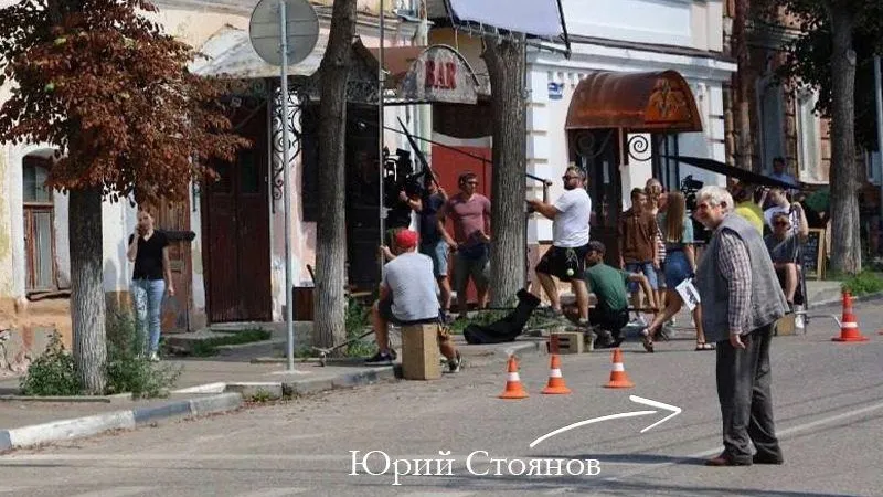 Юрия Стоянова заметили на съемках сериала про вампиров в Серпухове