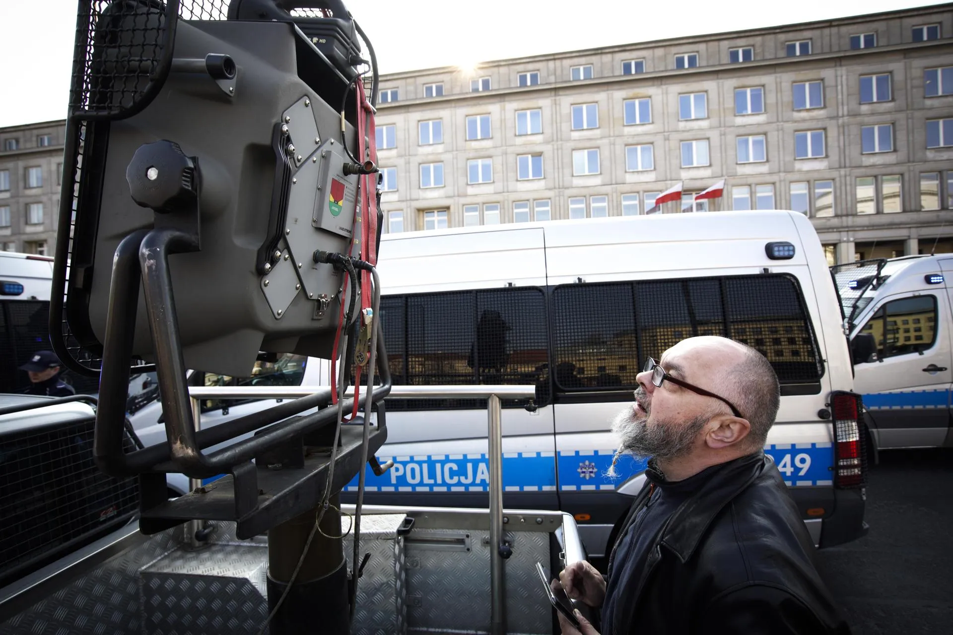 LRAD собираются применить на протестах в Варшаве. Willem Arriens/ZUMAPRESS.com