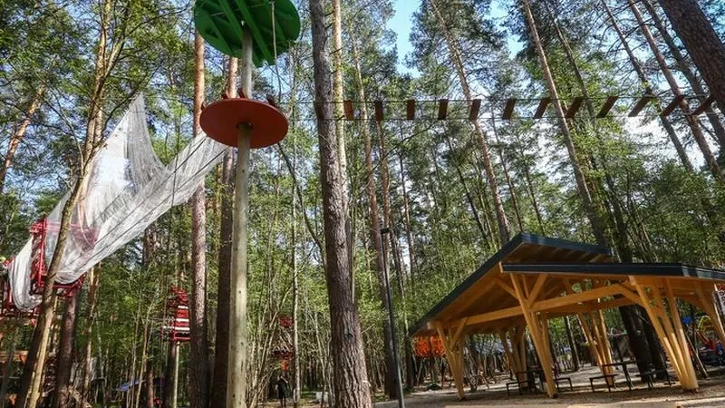 Открытие близко. Воробьев проверил строительство парка «Раздоры» в Одинцово