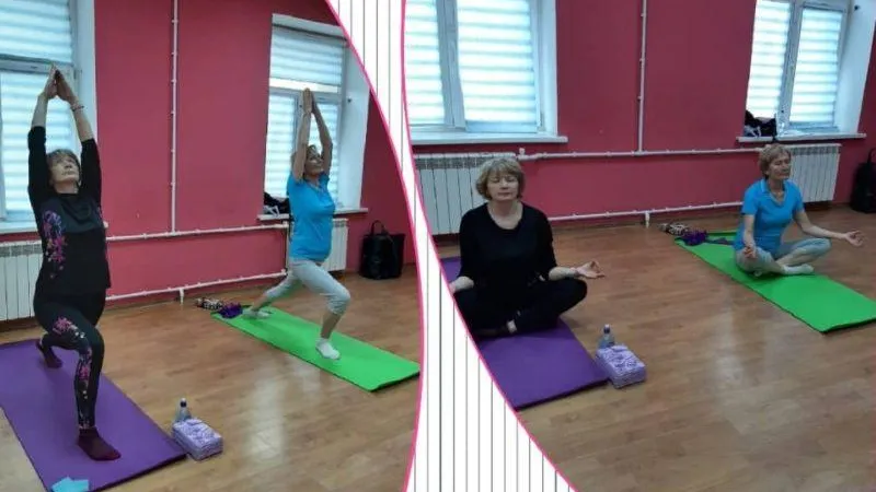 Рузские пенсионеры взялись за йогу